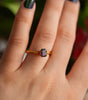 Rare 1.07ct Natural WINZA Sapphire Blue Pink UNTREATED Octagon Cut 6.4x4.8mm