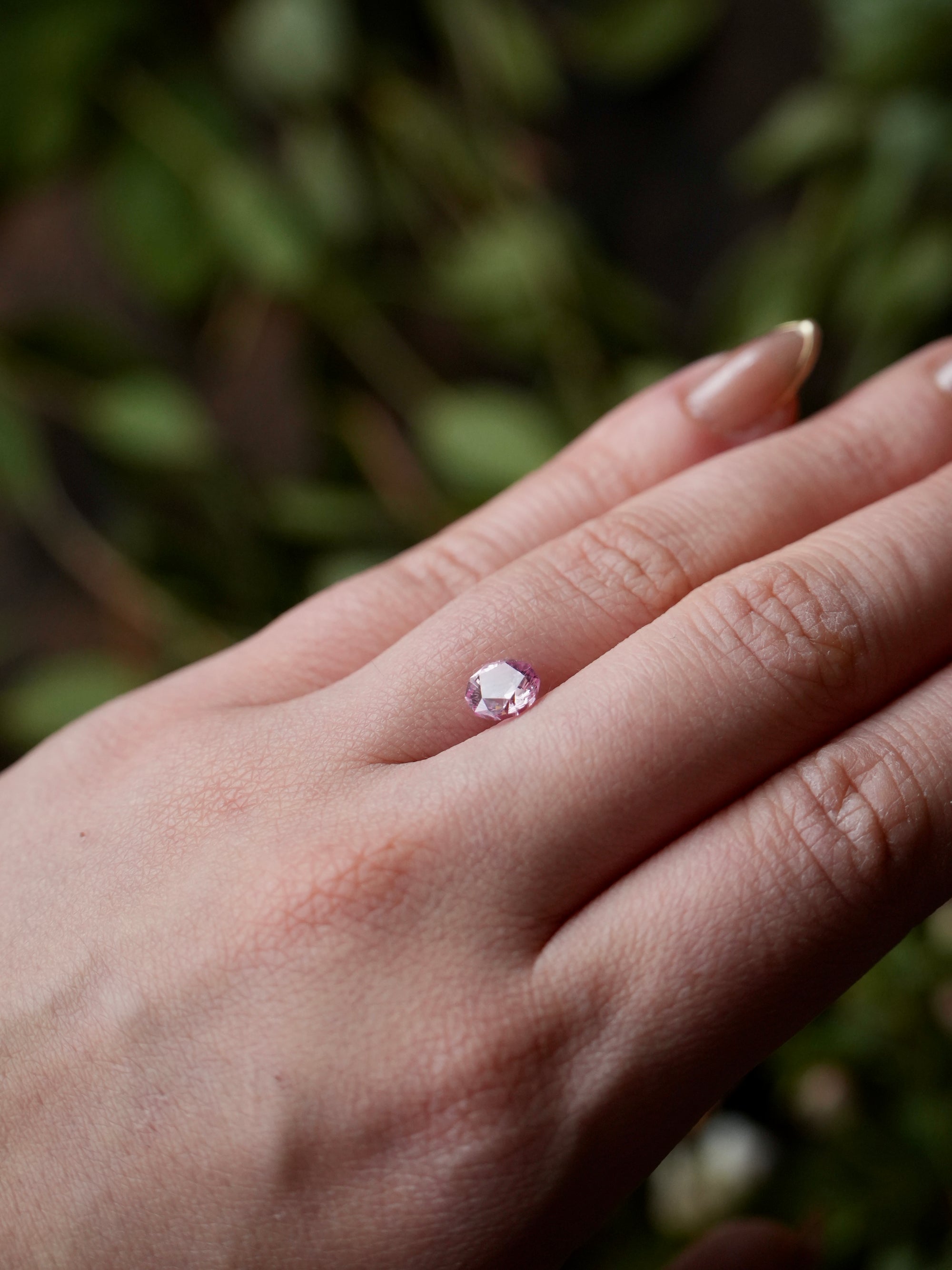 1.5ct Sakura pink lab sapphire