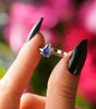 1.16ct Two toned Blue lab sapphire Fantasy cut