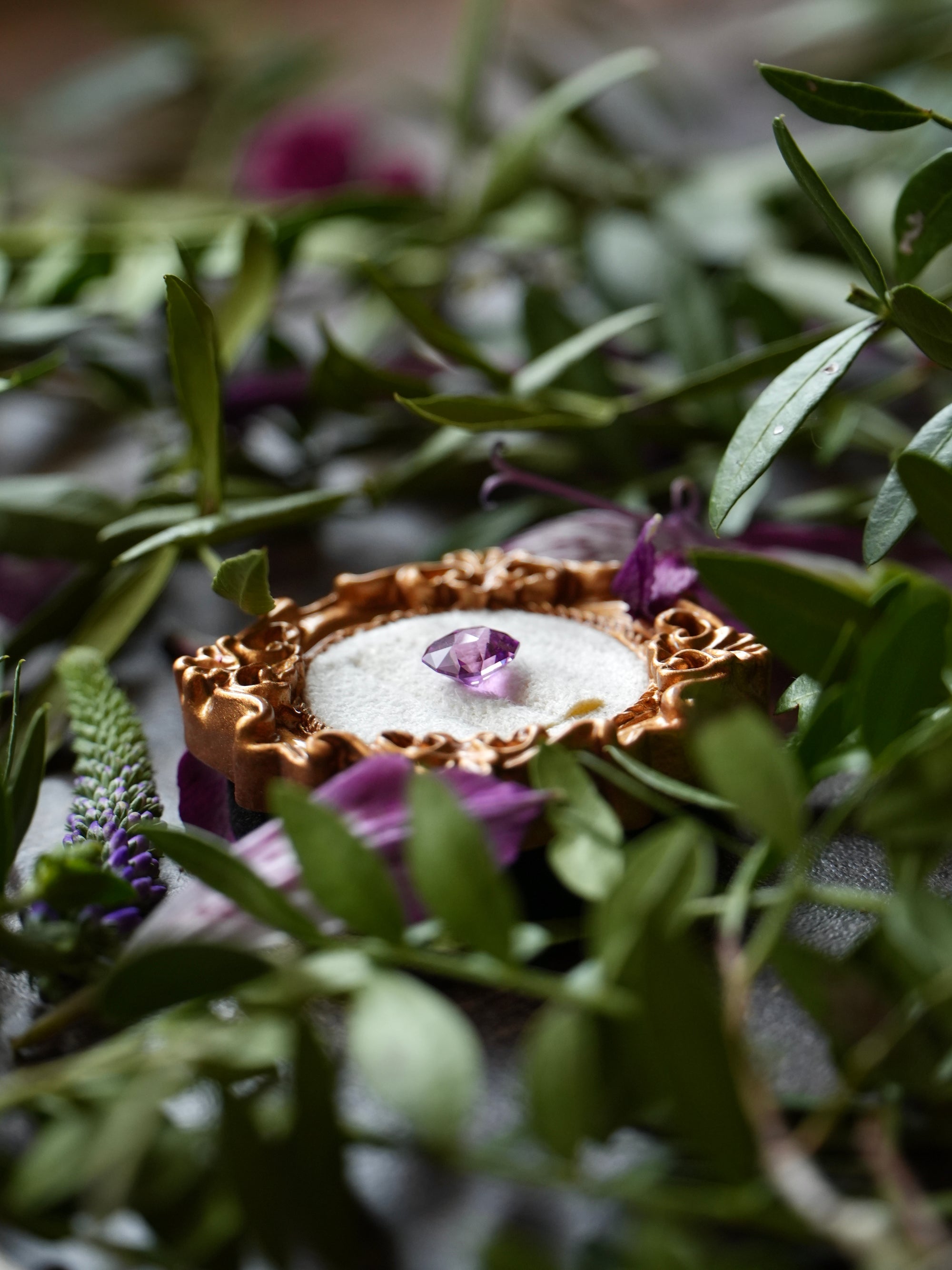 2.48ct Purple Lab Sapphire