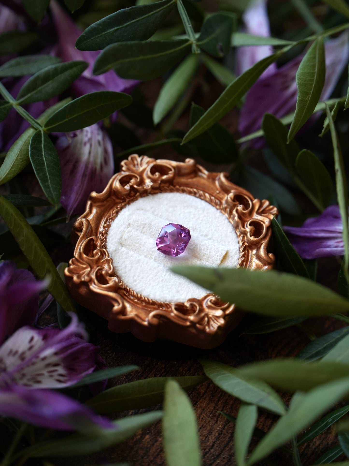 2.48ct Purple Lab Sapphire