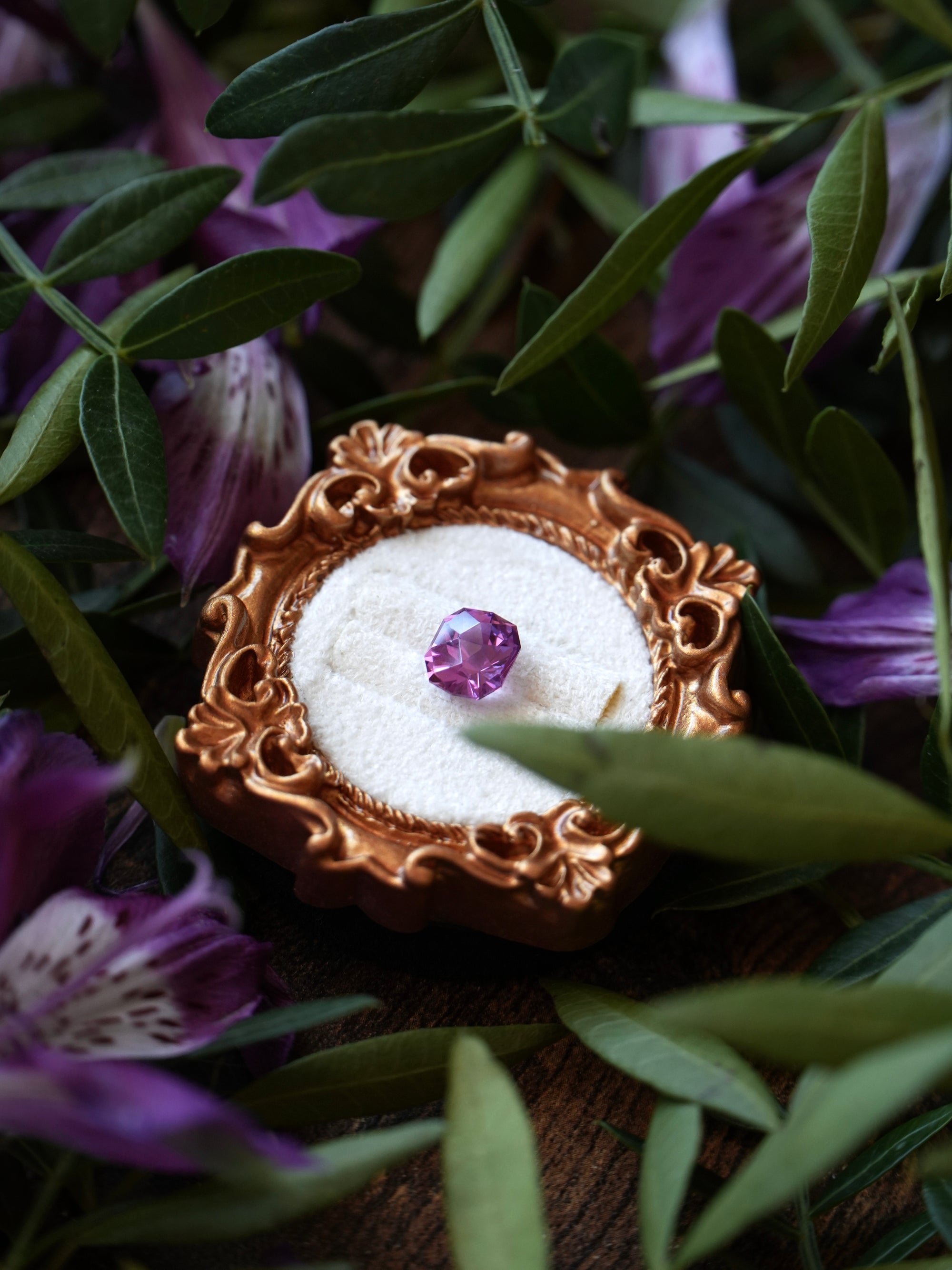 2.48ct Purple Lab Sapphire