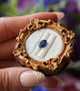 Fantasy Oval Royal Blue Lab Sapphire