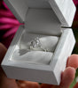 Willow | Marquise Moissanite, Lab Diamond Gold Leaves