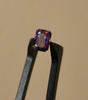 Rare 1.07ct Natural WINZA Sapphire Blue Pink UNTREATED Octagon Cut 6.4x4.8mm