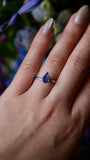 1.16ct Two toned Blue lab sapphire Fantasy cut