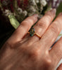 Fantasy cut Green Lab Sapphire Marquise