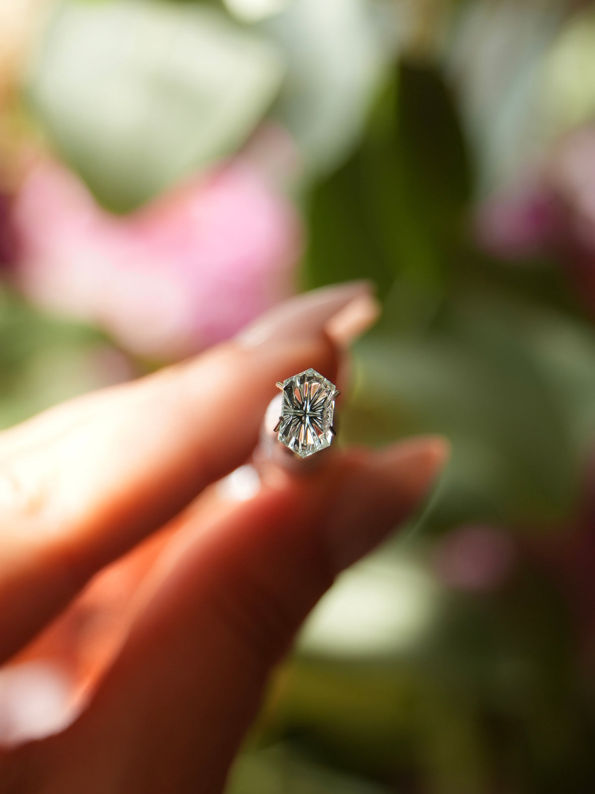 Natural Aquamarine Dutch Marquise fantasy cut