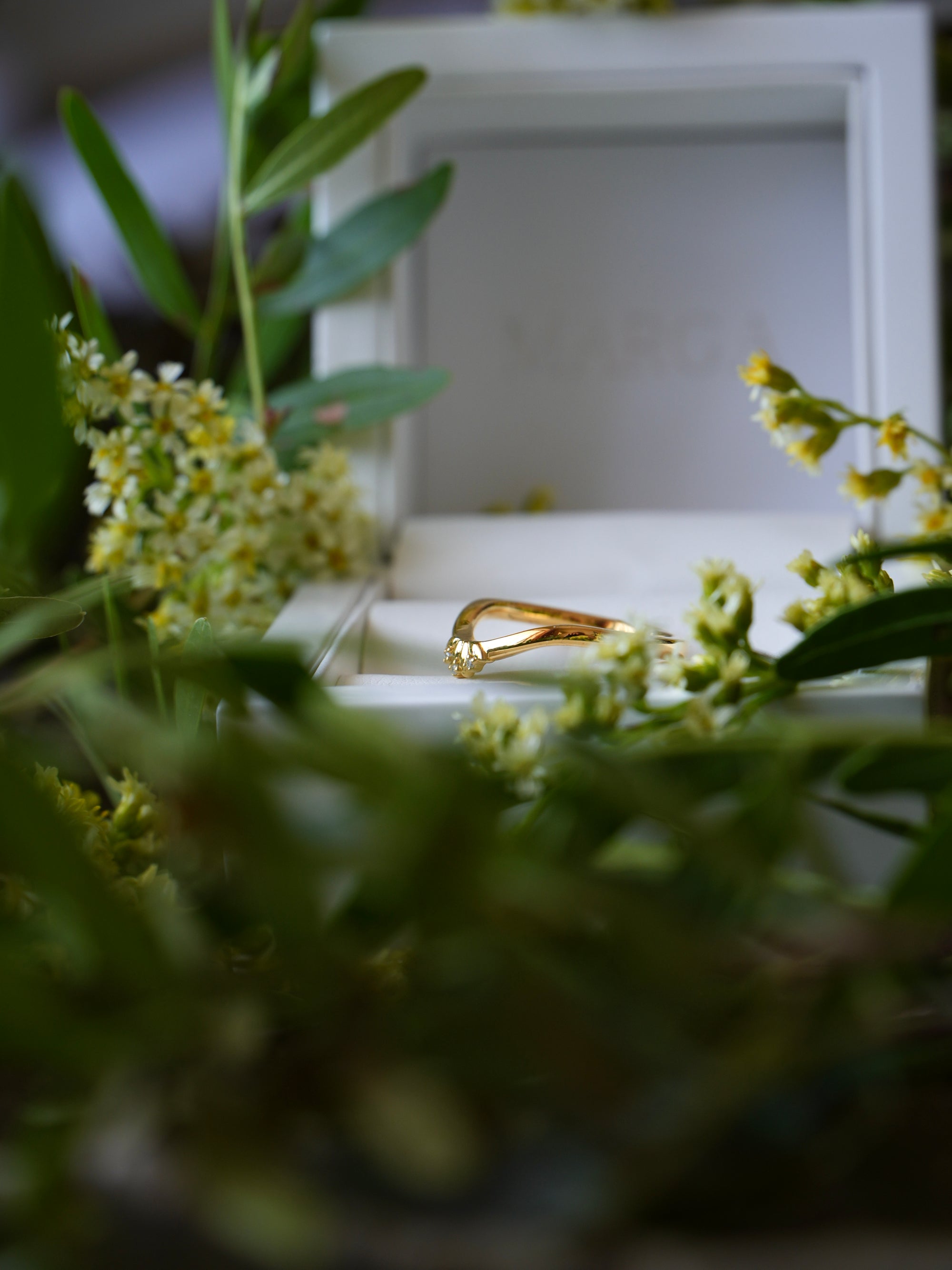 Everbound | Diamonds Gold Wedding Band