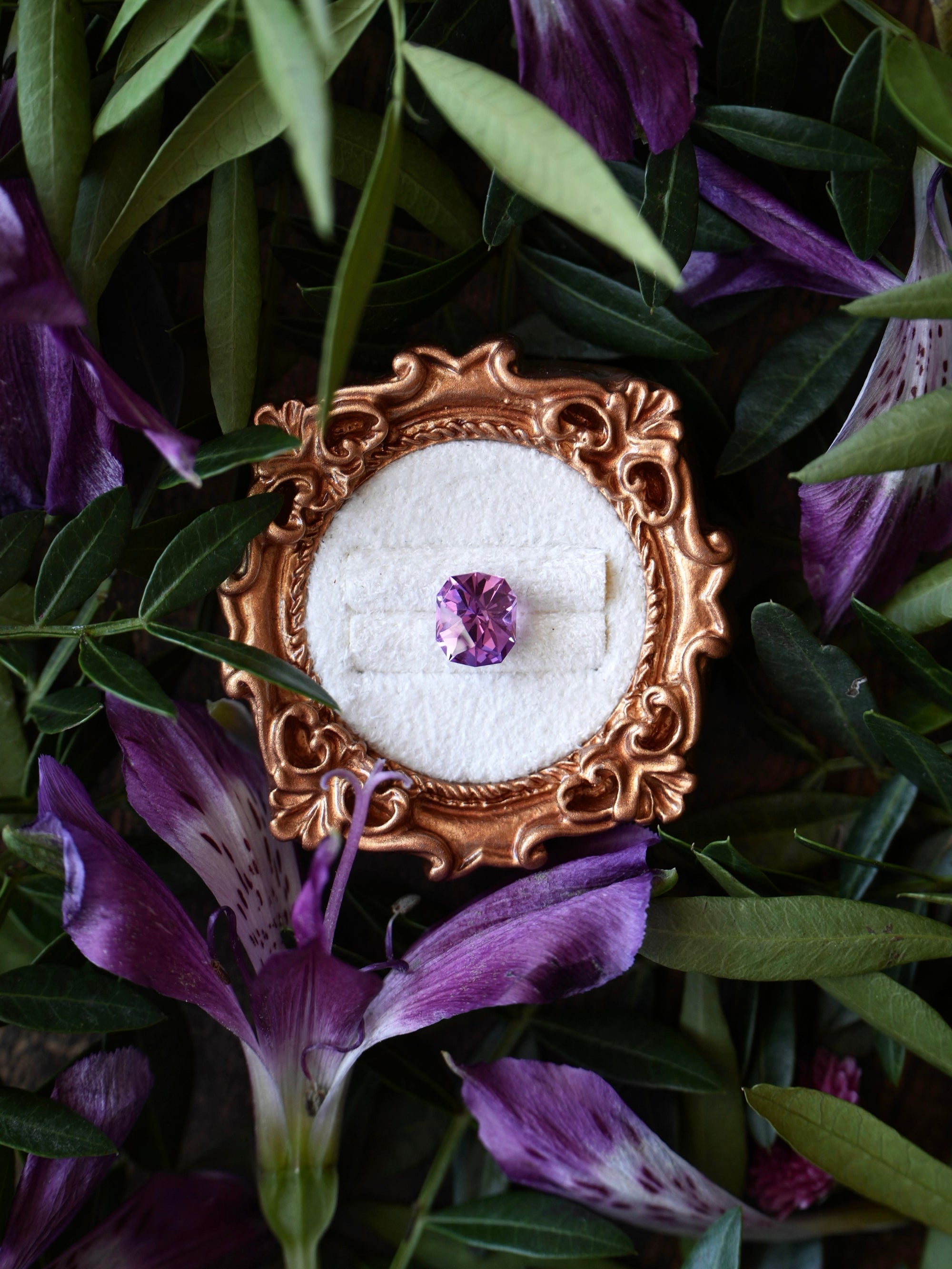 2.48ct Purple Lab Sapphire