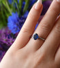 Fantasy Oval Royal Blue Lab Sapphire