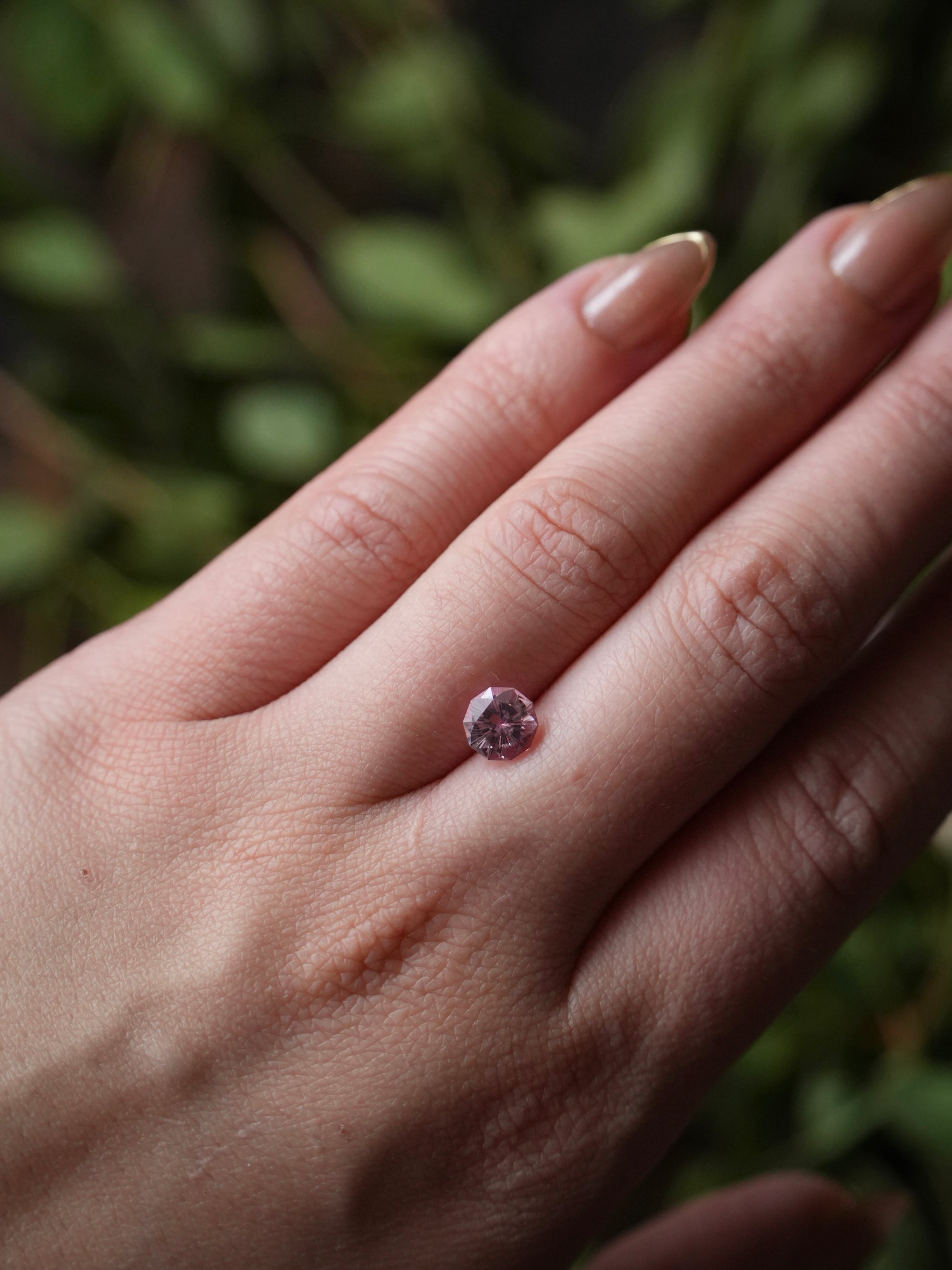 1.5ct Sakura pink lab sapphire