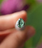 Fantasy cut Oval Green Lab Sapphire 9x6mm